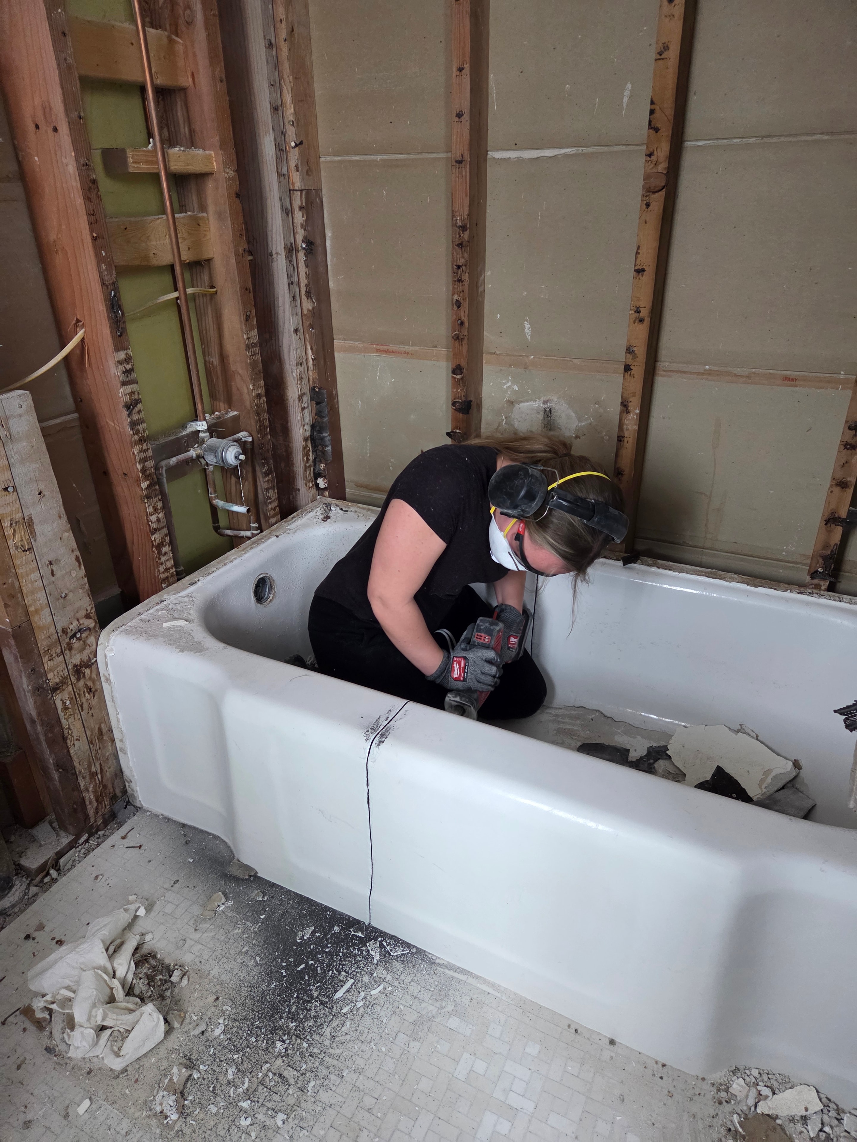 Walk-In Shower Install